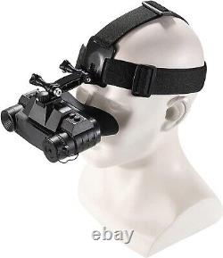 Pro Night Vision Goggles Digital Infrared Adults 100% Dark Binoculars for Helmet