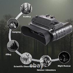 Pro Night Vision Goggles Digital Infrared Adults 100% Dark Binoculars for Helmet