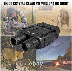 Real Night Vision LCD Goggles Binoculars Digital Recording + Sd + Case, Hunting