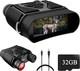 Rechargeable Digital Night Vision Binoculars With 984ft Range & 3 Screen