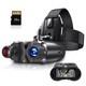 Rechargeable Head Mounted Night Vision Goggles Digital Ir Fhd Hunting Binoculars