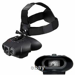 Red HD Digital Night Vision Goggles 1x Magnification, Extra Wide FOV