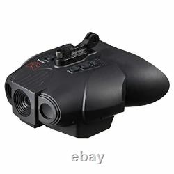 Red HD Digital Night Vision Goggles 1x Magnification, Extra Wide FOV