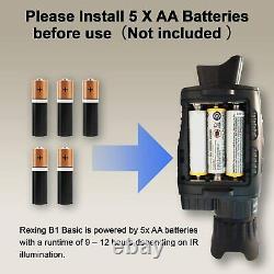 Rexing B1 Basic Night Vision Goggles/Monoculars with1.5 LCD Screen, Video Record
