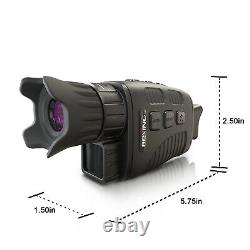 Rexing B1 Basic Night Vision Goggles/Monoculars with1.5 LCD Screen, Video Record