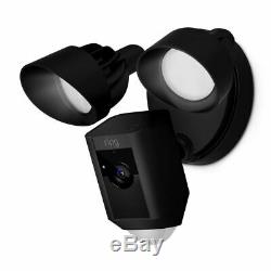 Ring Motion Activated Floodlight Security Camera Black