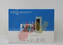 Ring Pro Door Bell Hardwired Doorbell Wi-Fi Brand New 8VR1P6-0EN0