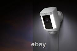 Ring Spotlight Cam Wired HD Camera with Two-Way Talk & Spotlights Security Cam W