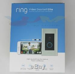 Ring Video Doorbell Elite 8VR1E7-0EN0 1080HD 2-Way Talk