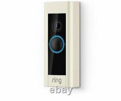 Ring Video Doorbell Pro, 1080HD, Night Vision, Motion Alerts, Alexa Certified