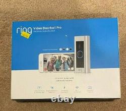 Ring Video Doorbell Pro 1080P Wi-Fi Hard Wired Smart HD Camera with Night Vision