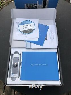 Ring Video Doorbell Pro New never used hardwired/night vision/motion detect