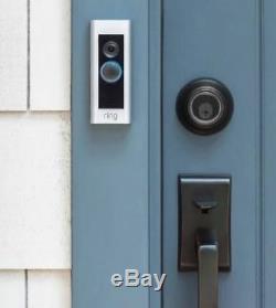 Ring Video Doorbell Pro WiFi 1080P HD Camera with Night Vision 4 Face Plates