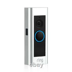 Ring Video Doorbell Pro Wi-Fi Hardwired HD Camera Night Vision, Works With Alexa