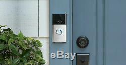Ring Video Doorbell Wi-Fi Enabled Smart Phone HD Security Camera Night Vision IP