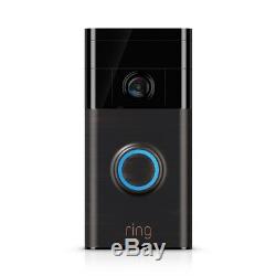 Ring Video Doorbell Wireless Wifi Built-in Speaker 2-Way Talk Water Proof NEW V1