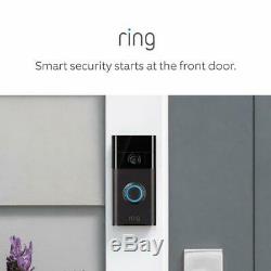 Ring Wi-Fi Enabled Video Doorbell in Venetian Bronze, Works with Alexa BRAND NEW