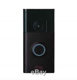 Ring Wireless Video Camera Door Bell Doorbell Chime Intercom WIFI Kit 2 Button