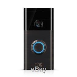 Ring Wireless Video Doorbell Wifi Built-in Speaker 2-Way Talk See and Speak