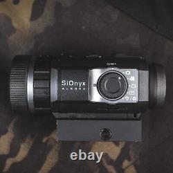 SIONYX Aurora Black I True-Color Digital Night Vision Camera with Picatinny