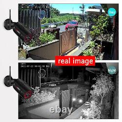 Security Camera System Wireless Home 5MP CCTV Outdoor WiFi 8CH 1TB Hard Drive IR