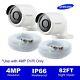 Set Of 2, Wisenet Sdc-89440bf 4mp Hd Camera (4mp Unit Only) Sdh-c85100bfn, Cable