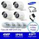 Set Of 4, Wisenet Sdc-89440bfn Camera (4mp Dvr Only) Sdh-c85100bfn, With Power Sup