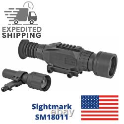Sightmark Wraith HD4-32x50 1/4 MOA Black Digital Night Vision Riflescope SM18011