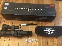 Sightmark Wraith HD 4-32x50mm Digital Day/Night Vision Rifle Scope PACKAGE