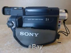 Sony DCR-TRV350 Digital8 Player Hi8 Camcorder- with extras WORKING CONDITION