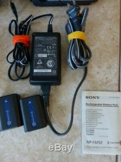 Sony DCR-TRV350 Digital8 Player Hi8 Camcorder- with extras WORKING CONDITION