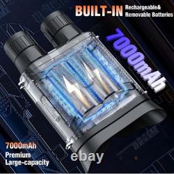 Super Night Vision Binoculars with Ranging Function Built-in 7000mAh Battery