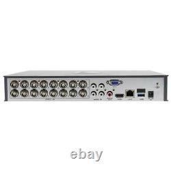 Swann DVR 4580 16-Ch FHD 1TB DVR Security System with 12 Warning Light Cameras