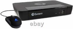 Swann Digital IP NVR 8580 8 Channel Network Video CCTV Recorder 4K Ultra HD 2TB