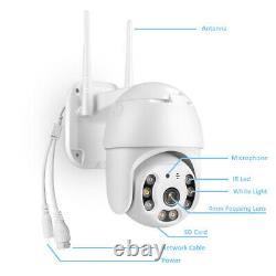 TMEZON 1080P Wireless WiFi Security Camera Indoor Outdoor Dome PTZ CCTV System