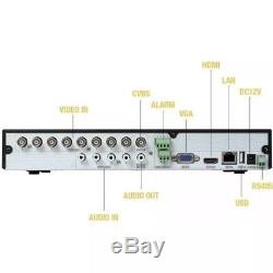 TVT SIMILAR (Q-SEE QTH98-2) 8 Channel DVR HD 1080p 2TB TB PURPLE MULTIFORMATO