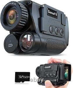 Telescope Night Vision Monocular Infrared Digital with 8X Zoom 2000mAh 1080FHD