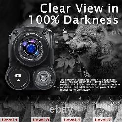 Telescope Night Vision Monocular Infrared Digital with 8X Zoom 2000mAh 1080FHD