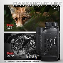 Telescope Night Vision Monocular Infrared Digital with 8X Zoom 2000mAh 1080FHD