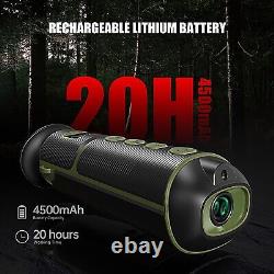 Teslong Thermal Imaging Monocular Handheld Infrared Night Vision 256x192 Hunting