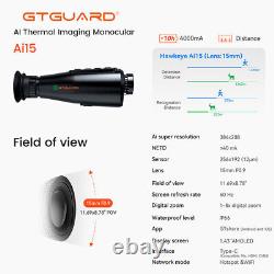Thermal Imaging Monocular Ai 384x288 8xZoom Digital Scope Night Vision Monocular