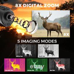 Thermal Imaging Monocular Ai 384x288 8xZoom Digital Scope Night Vision Monocular
