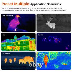 Thermal Imaging Monocular Ai 384x288 8xZoom Digital Scope Night Vision Monocular