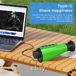 Thermal Monocular Ai 384x288(50Hz) 8xZoom Handheld Night Vision Thermal Goggles