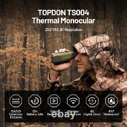 Topdon TS004 Digital Night Vision Scope Mount Sight Optical Infrared Monocular