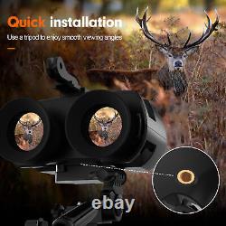 USA Head Mounted Night Vision Goggles Binoculars HD Digital Hunting Rechargeable