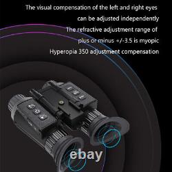 USA- NV8300 Infrared Night Vision Binoculars 4K 3D Head Mounted Goggles 8X Zoom