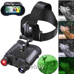 USA Night Vision Goggles Binoculars HD Digital Head Mounted Hunting Rechargeable