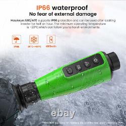 US Thermal Monocular Night Vision Monocular Ai 384x288 50Hz 8x Zoom For Hunting