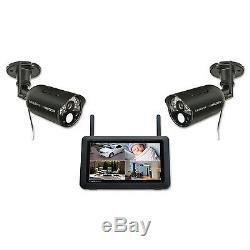 Uniden UDR777HD Wireless Surveillance System with 7 MONITOR 2 1080P HD CAMERAS